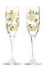 Soft Yellow Daisies Champagne Flutes (Set of 2) - Wineflowers

