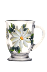 White Daisies Cafe Mug