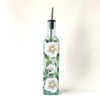 White Beach Roses Olive Oil Bottle