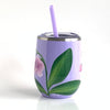 Orchids Steel Wine Tumbler
