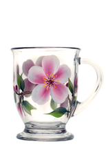 Cherry Blossoms Cafe Mug