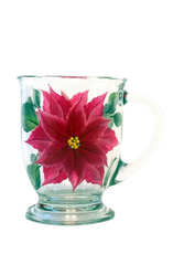 Poinsettias Cafe Mug