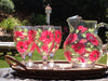 Red Gerbera Daisies 5-Piece Hostess Set - Wineflowers
 - 1