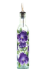 Pansies Olive Oil Bottle - Wineflowers
