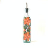 Coral Hibiscus Olive Oil Bottle
