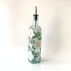 White Beach Roses Olive Oil Bottle